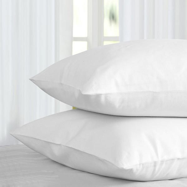 Pack of Plain white Pillow Cases 100%Egyptian cotton 300TC